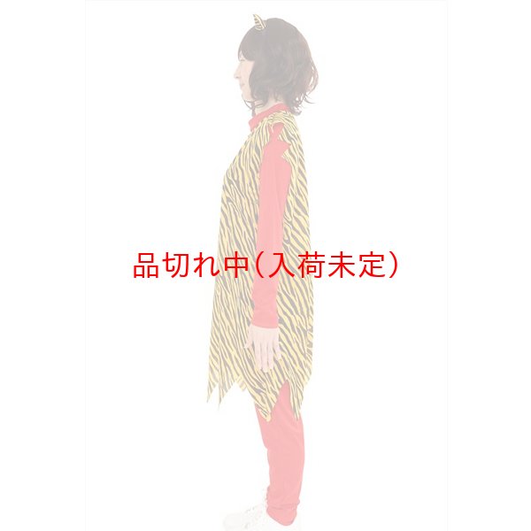 画像4: 営業日午前注文即日発送|大人用 コスチューム トラ柄ワンピース (4)