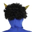 画像9: 大人用　節分　鬼のマスク＆角付アフロかつら (9)