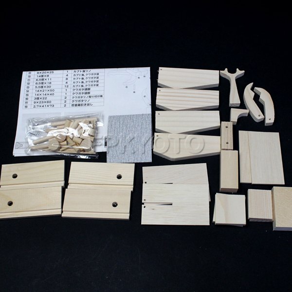 画像4: 木工工作キット 手作り貯金箱 昆虫 (4)