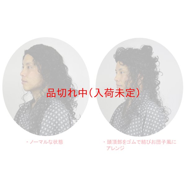 画像2: 大人用　かつら　浦島太郎 (2)