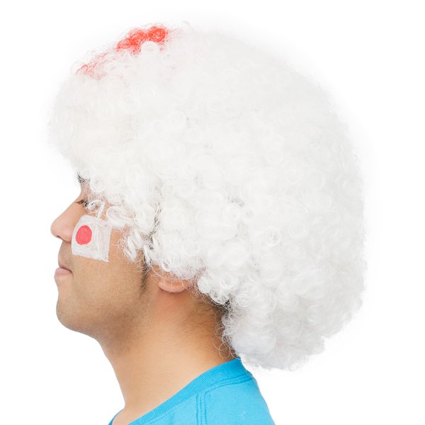 画像4: かつら　日の丸アフロ (4)