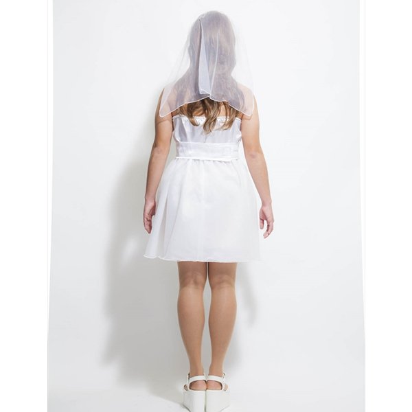 画像5: 大人用　女装コスチューム　ウェディングドレス (5)