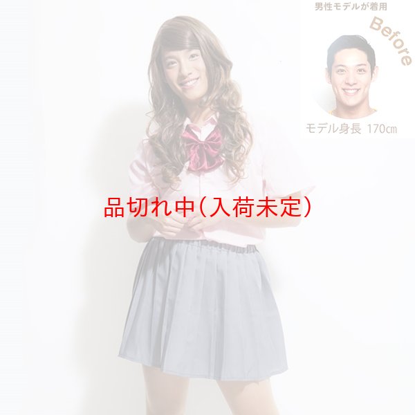 画像1: 大人用　女装コスチューム　女子高生 (1)