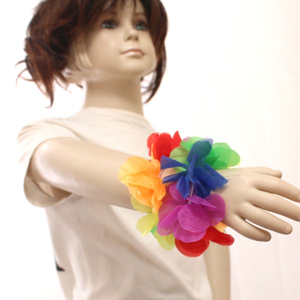 画像3: お遊戯・ダンス　花の腕輪　2ヶ1組　10ヶセット (3)