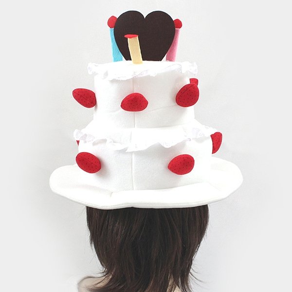 画像4: 大人用　かぶりもの　ケーキ (4)