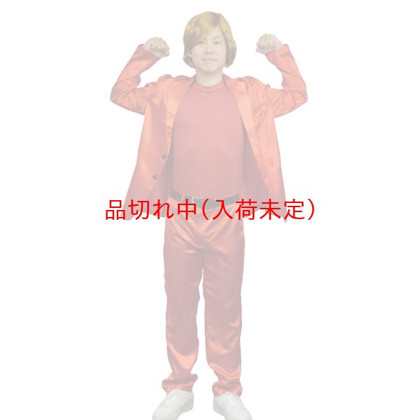 画像1: 大人用　コスチューム　Kレーザー風　かつら付 (1)