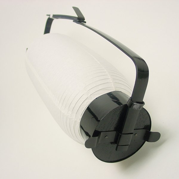 画像5: 提灯[ちょうちん]紙無地弓張37cm (5)