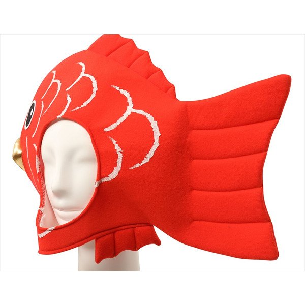 画像2: 大人用　かぶりもの　鯛 (2)
