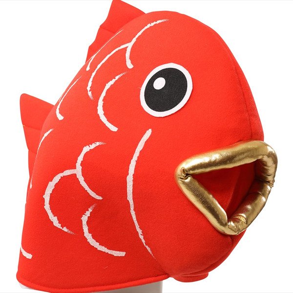 画像4: 大人用　かぶりもの　鯛 (4)