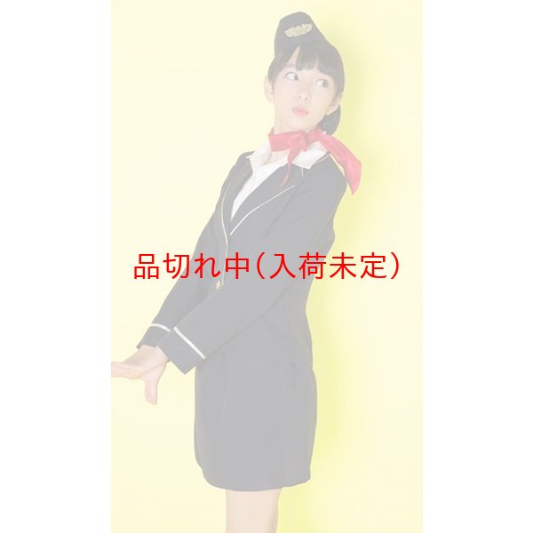 画像3: 大人用　コスプレ　キャビンアテンダント (3)