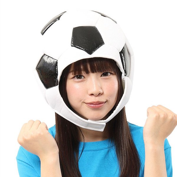 画像4: 大人用　かぶりもの　サッカー (4)