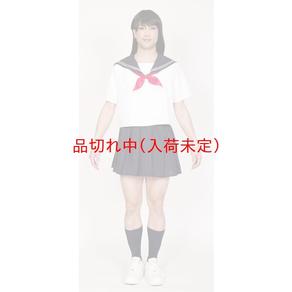 画像2: 大人用　女装コスチューム　セーラー服 (2)