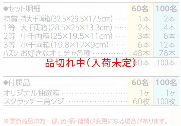 画像2: 千両箱抽選会　100人用 (2)