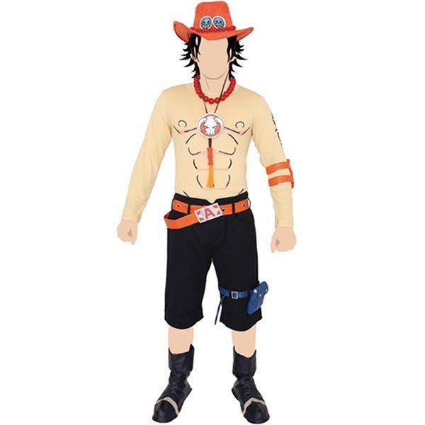 大人用 アニメ公式コスチューム One Piece エース 仮装コスチューム アニメ キャラクター 漫画キャラクター 子供用 Com イベント用品とパーティーグッズの通販