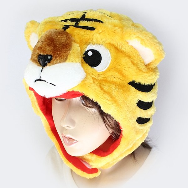 画像2: 大人用　かぶりもの　トラ (2)