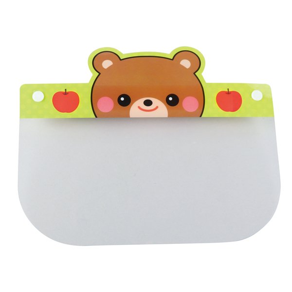 画像3: お子様用透明フェイスマスク (3)