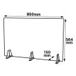 画像2: 飛沫防止バリアパネル　特大 (2)