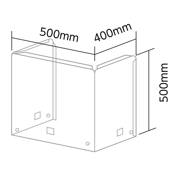 画像5: 学習机飛沫防止バリアパネル (5)