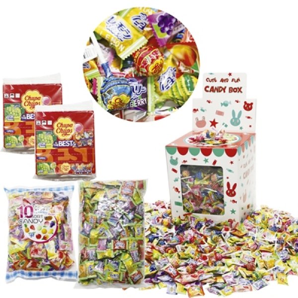 画像2: 巾着袋でつかみ取り大会 チュッパチャップス・キャンディ 40人用 (2)