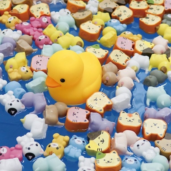 画像2: ぷかぷかにゃんこすくい縁日セット 100人用 (2)