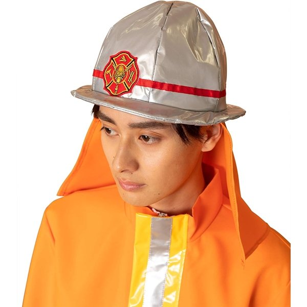 画像4: 大人用 コスチューム 消防士 (4)