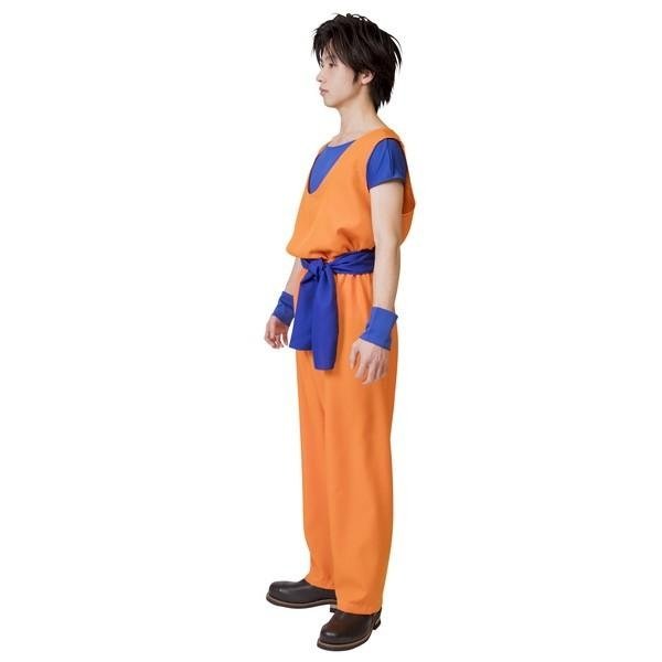 画像4: 大人用 アニメコスチューム オレンジ道着 (4)