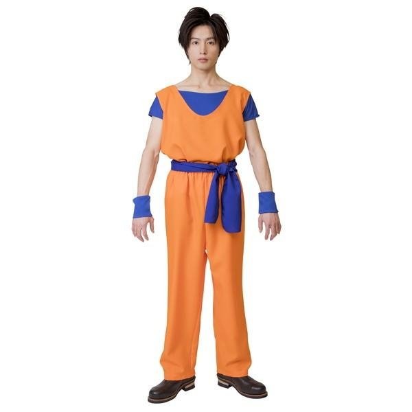 画像3: 大人用 アニメコスチューム オレンジ道着 (3)
