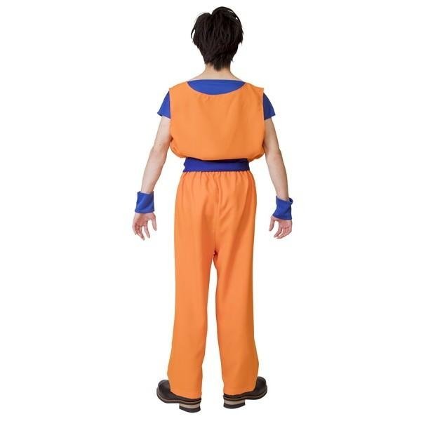 画像5: 大人用 アニメコスチューム オレンジ道着 (5)