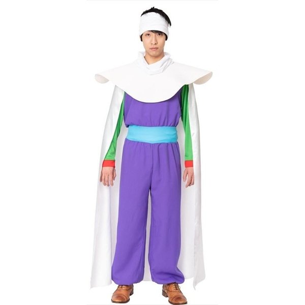 画像2: 大人用 アニメコスチューム 緑星人 (2)