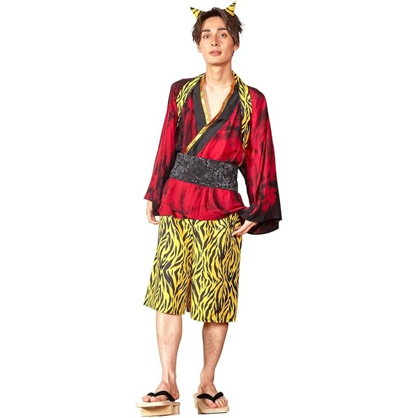 画像2: 大人用 コスチューム 鬼ボーイ (2)