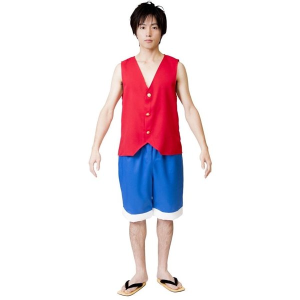 画像3: 大人用 アニメコスチューム 海賊王 (3)