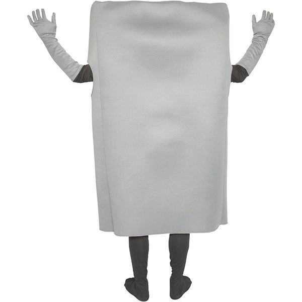 画像5: 大人用 アニメコスチューム ぬりかべ (5)