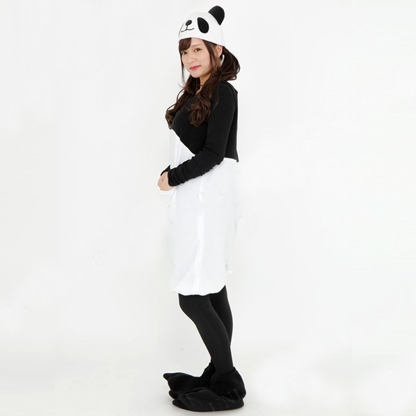 画像2: 大人用　動物スーツ　パンダ[ぱんだ・大熊猫] (2)