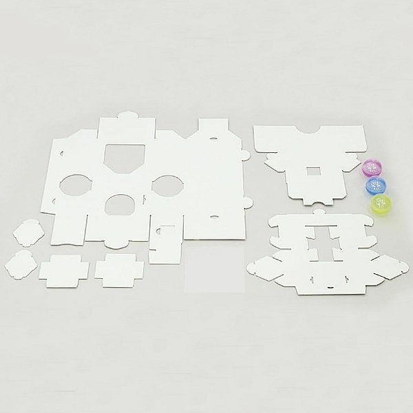 画像2: 工作キット 手作りがちゃがちゃ貯金箱 まとめ買い20セット (2)