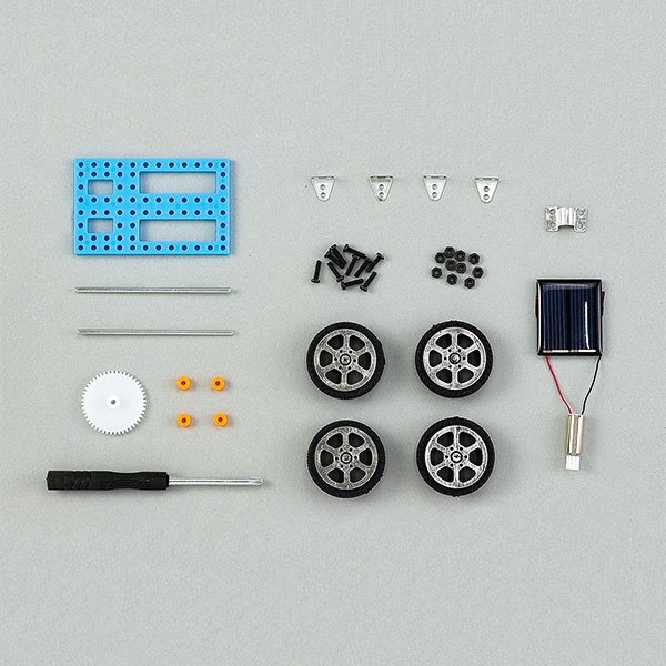 画像2: 実験工作キット 実験ソーラーカー (2)