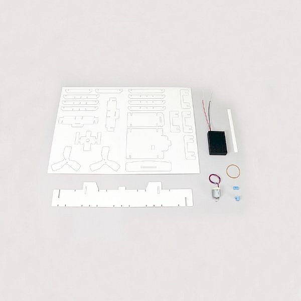 画像3: 実験工作キット　段ボールハンディ扇風機　まとめ買い20セット (3)
