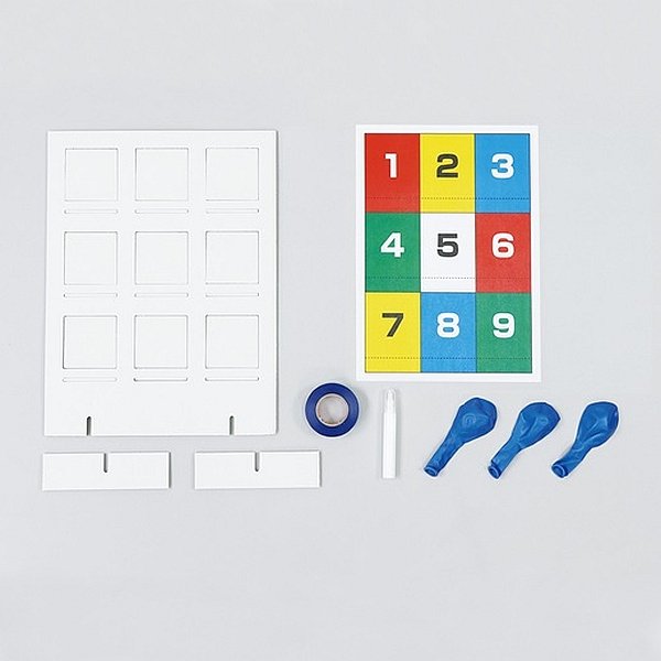 画像2: 実験工作キット　空気砲ストラックアウト　まとめ買い20セット (2)