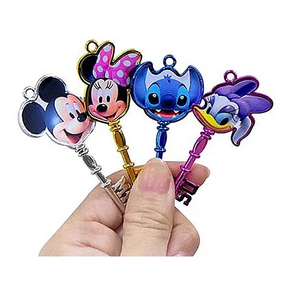 画像2: すくい用おもちゃ キラキラディズニー鍵 100ヶセット (2)