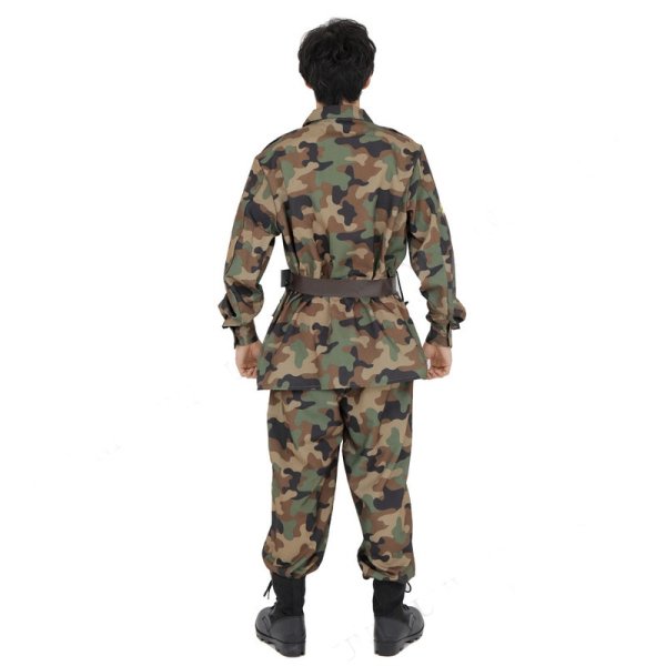 画像3: 大人用 コスチューム 迷彩服 (3)
