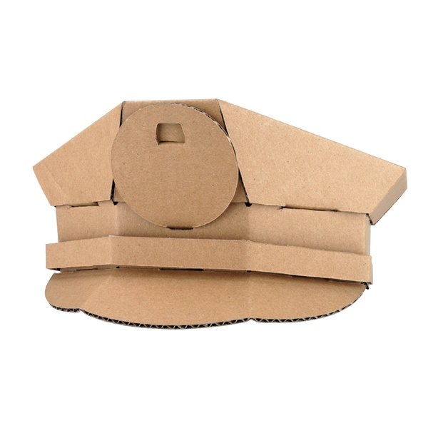 画像2: ダンボール工作 車掌帽 まとめ買い20セット (2)