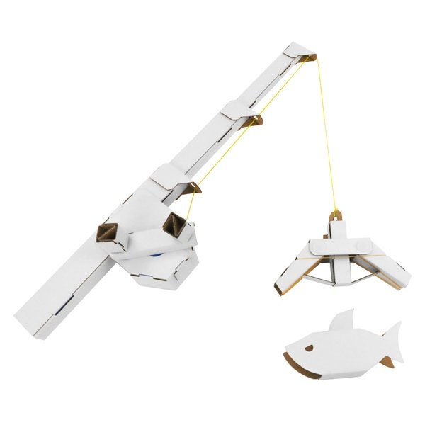 画像2: ダンボール工作 釣りゲーム (2)