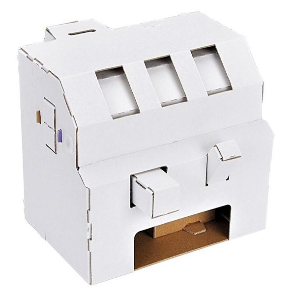 画像2: ダンボール工作 スロットマシーン (2)