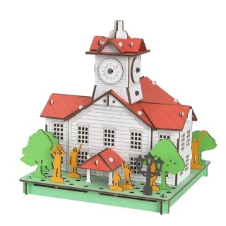 ダンボール工作　札幌時計台　まとめ買い25セット