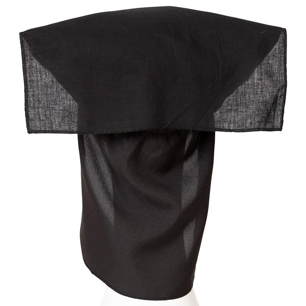 画像4: 大人用　かぶりもの　黒子 (4)