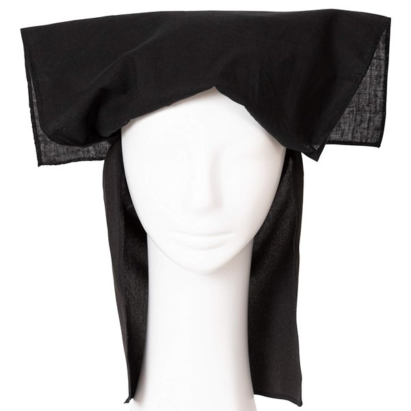 画像6: 大人用　かぶりもの　黒子 (6)