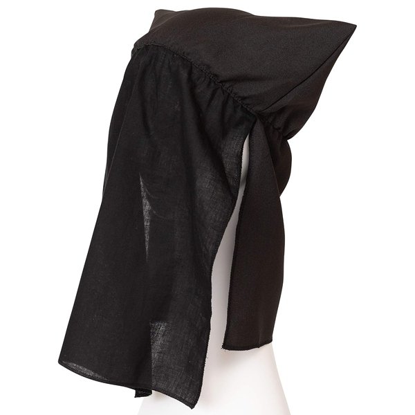 画像3: 大人用　かぶりもの　黒子 (3)