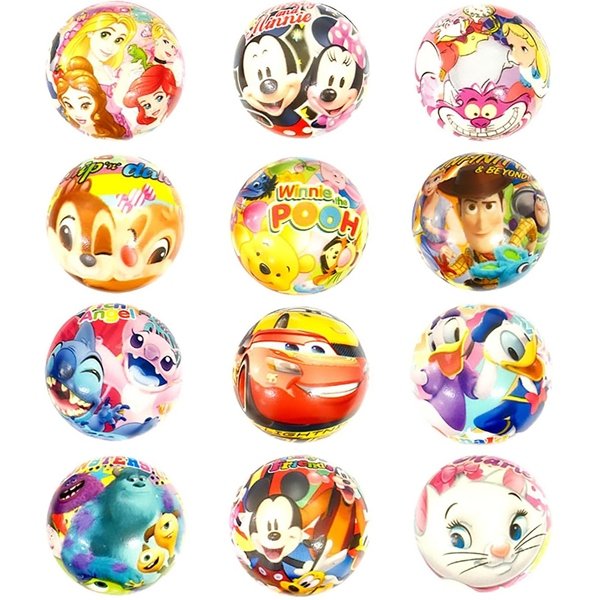 画像1: やわらかボール　ディズニーキャラクター　24ヶセット (1)