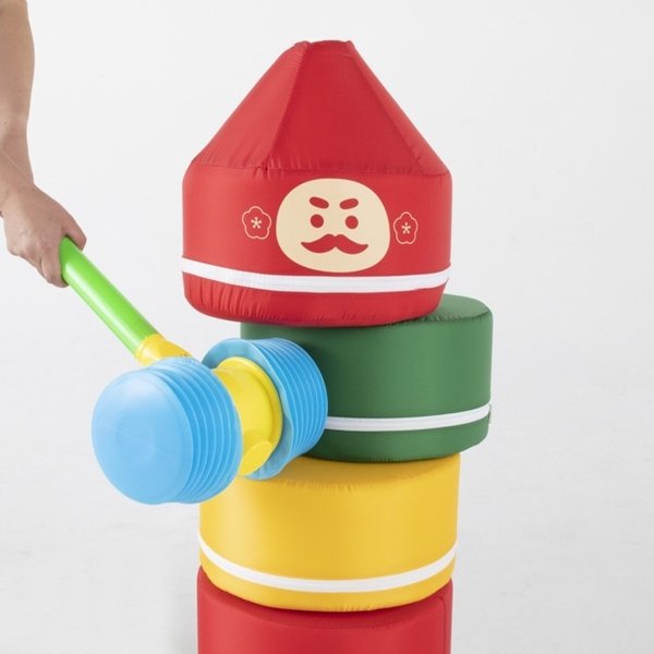 画像3: ビッグだるま落とし|北海道・沖縄・離島は送料別途見積り (3)