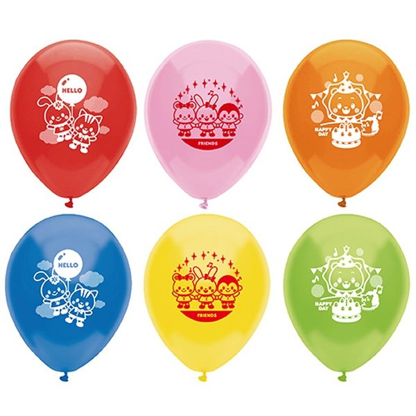 画像4: 天然ゴム風船 まんが柄 100ヶセット (4)