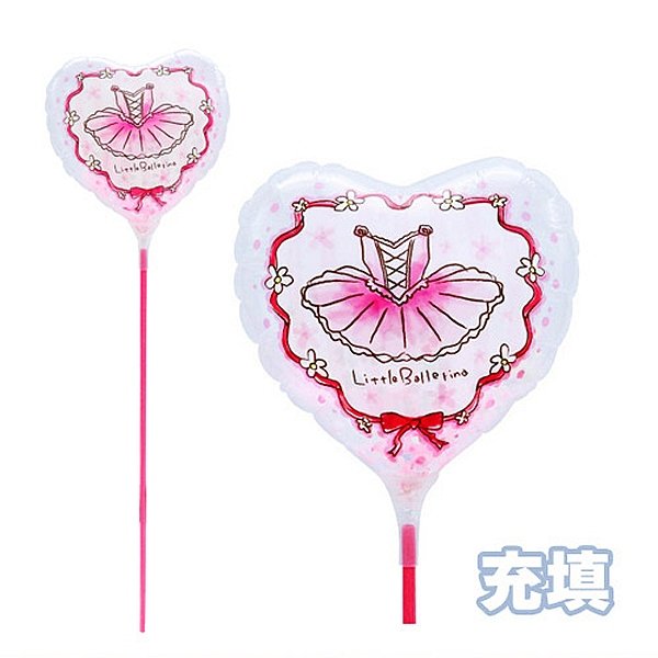 画像1: スティック風船　バレリーナ　10本セット (1)